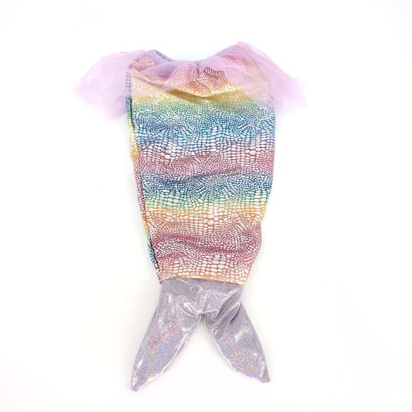 Unbranded Lilac, Blue, Green, Yellow, Red Silver Mermaid Tail for 18" Dolls -GUC - Picture 10 of 12
